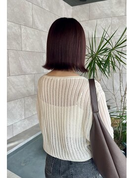 ブランシェ(branche) 【1ミリにこだわるカット】/艶感パープル