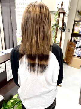 ビューティーユミ(BEAUTY YUMI.jp) ウルフ×デザインカラー