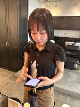 ミラバイグリーン(Mira by green) 大人ボブ　20代30代40代　暗めカラー