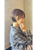 大人ショートボブ 20代30代40代ヘア 小顔 大阪クビレ茨木市
