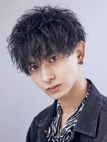 ゴート(GOATO) シャドウパーマ 前下がりマッシュ 鹿児島メンズ