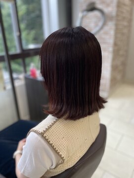 マニッシュ 三鷹駅前店 ミディ外ハネスタイル