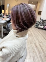 ユウヘアー 尾張旭店(U Hair)&nbsp;前下がりボブ
