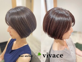 ヘア アトリエ ヴィヴァーチェ(hair atelier Vivace)の写真/東灘で“大人女性に寄り添うサロン”。上質な艶と品を引き出すこだわりケアが魅力