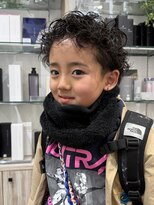 エアー 横浜(AIR)&nbsp;【寺本】イケメンキッズカットクルクルパーマ