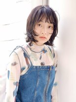 エムスラッシュ 新百合ヶ丘(M.SLASH)&nbsp;くせ毛風/黒髪/ミディアムレイヤー/ハッシュボブ/新百合ヶ丘