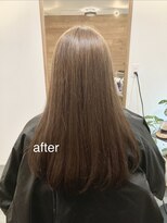 テール(TERRE) 【染めるたびに美髪に】骨格調整カット+髪質改善カラー