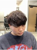 【梅田】アイロン風シークレットパーマ