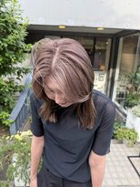 ライファイ(LAIFAI)&nbsp;ラベンダーベージュとレイヤーカット