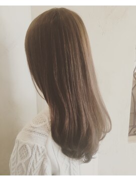 シェア(SHARE hair make works) 【SHARE】★質感重視のシンプルロング★