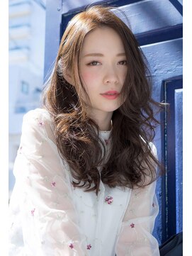 シエル ヘアーデザイン(Ciel Hairdesign) 【Ciel】　フェミニンに作る小顔ロングAlong with the blue door
