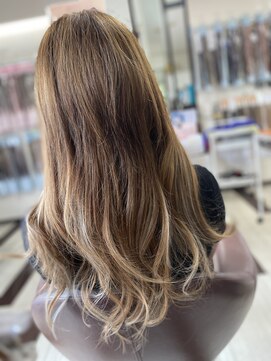 美容室 ハッピー ベビーエクステ60本