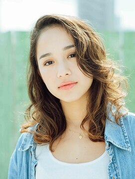 フローラビューティーヘアー(Flora Beauty Hair) かきあげリッジウェーブ/20代/30代/40代/50代/岡山/表町