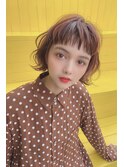 フリンジウェーブのショート♪前髪はショートバング♪藤沢2