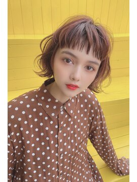 クーエフー(coo et fuu) フリンジウェーブのショート♪前髪はショートバング♪藤沢2