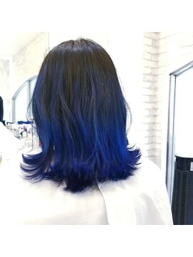 クオリス 上板橋店(QUALIS) 【QUALIS】レディース/ダークブルー/カラーリング