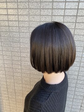 アンフルール(Un Fleur) ミニボブ×ダークブルージュ