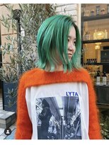 チックタック パラダイム(TICK-TOCK Paradime)&nbsp;《ゲストスナップ》切りっぱなしグリーン