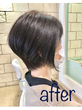 レンジシキチジョウジ (RENJISHI KICHIJOJI) 自然な艶の前下がり【RENJISHI KICHIJOJI 】