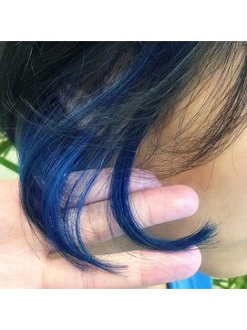ランズヘアー(LAND’S HAIR) インナーカラー　ブライトンブルー