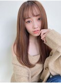 ブリーチなし艶ツヤフォギーベージュ