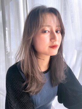 アッド バイ ケーツー(add by K-two) グラデーショングレージュ★フワッとシンプルレイヤー