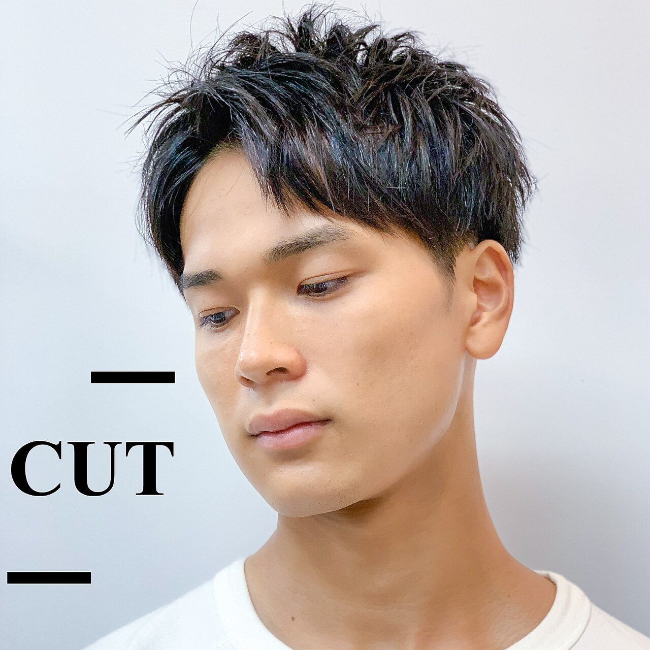 男を磨く！男を磨く！カット+眉カット（シェービングなし）