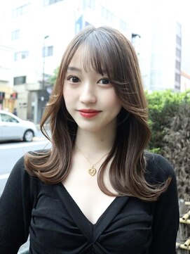 ビュー トウキョウ(VIEW TOKYO) 10代20代30代◎くびれヘア シースルーバング レイヤーカット