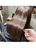 サロンドミルク 原宿(salon de MiLK)&nbsp;ナチュラルブラウンと髪質改善で艶がへ