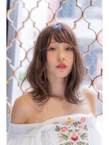 アルテ(ARTE)&nbsp;【ARTE表参道/青山】小顔レイヤー×シアベージュ×艶カラー