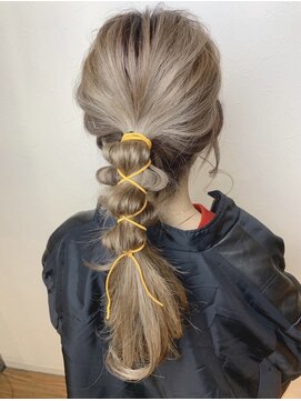 アンブルリュクス 中野(amble luxe) ヘアセット/ヘアアレンジ/ハーフアップ/ポニーテール/アップ