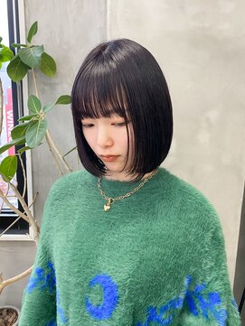 テトヘアー(teto hair) 黒髪ボブ　ボブ