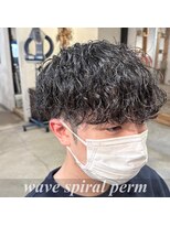 ヘアメイクランタン (Hair Make LANTERN) 【波巻きパーマ】メンズパーマ #京都#山科#椥辻#ブラック