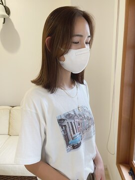 アルディ ユーカリが丘店(HARDI) 【星野】くすみベージュ×外ハネミディアム☆