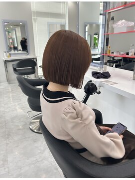 ディスコ 銀座(DISCO) ブリーチなしで出来るマロンブラウン