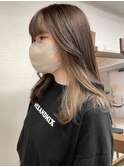 インナーカラーベージュ