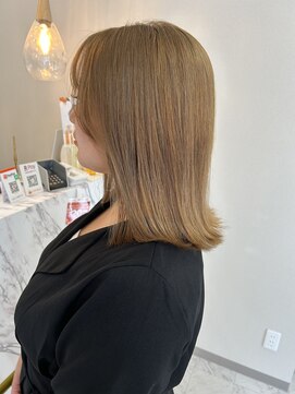 ベルバイヘアスイッチ(by hairswitch) ミルクティーベージュ/ブリーチ