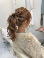 ミュール(meulu-)&nbsp;ポニーテールアレンジ