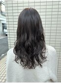 黒髪パーマ/前髪パーマ/デジタルパーマ/コテ巻き風パーマ/パーマ