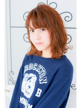 ヒグチ HILLS店(HIGUCHI) 毛先で遊ぶアクティブスタイル