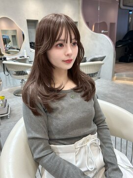 グロー 大宮(GLROW) 韓国　ふわレイヤー　レイヤーカット　顔周り　haruhi