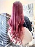 20代30代40代大人可愛い髪質改善カラーピンクラベンダー透明感