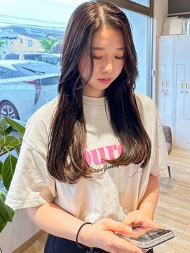 バランス ヘアーアンドアイラッシュ 野田店(balance.) 透明感カラー×髪質改善トリートメント