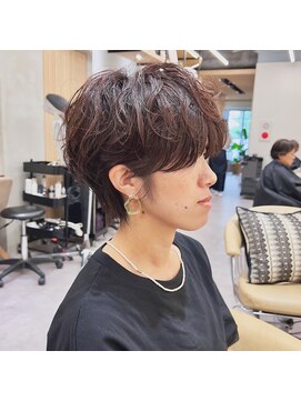 ロンドプロフィール 浦和(Lond profil) Lond.海気　ハンサムショート　ニュアンスパーマ