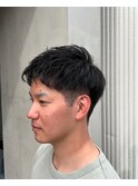 メンズ刈り上げショート