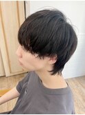 韓国風マッシュウルフ×ボブウルフ