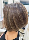 若々しさアップ★白髪ぼかし/ボブ
