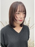 20代30代40代前下がり耳掛けショートウルフ丸みショート◎