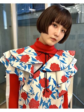 オーオシカシカスペース(OOO YY Space) まるみワイドバングボブ