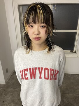 ソイ コンク 下北沢(soi conc) マーブルカラー/デザインブリーチ/ハイレイヤーパーマ__下北沢